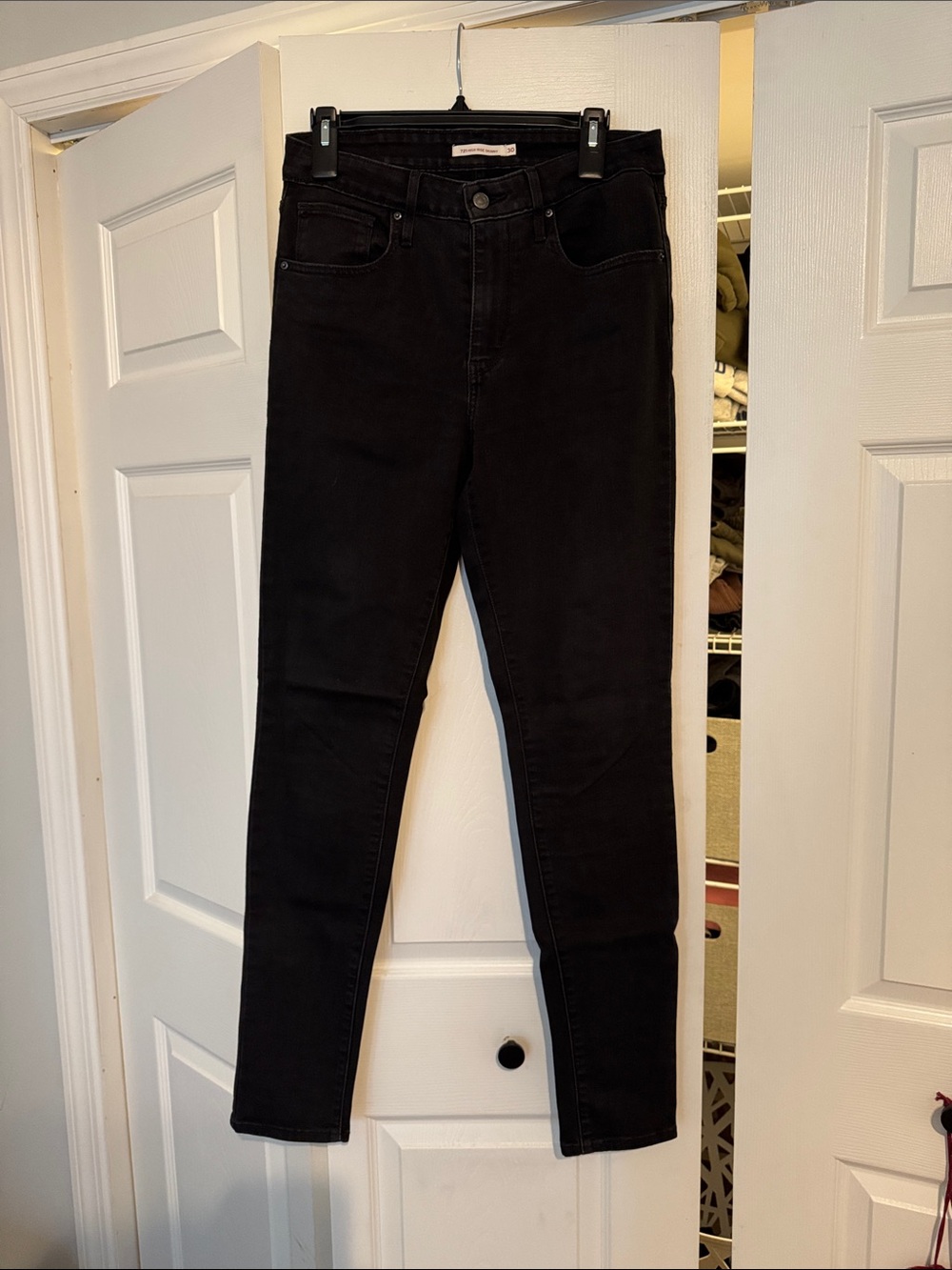 Levi’s Black High-Rise Skinny Jeans